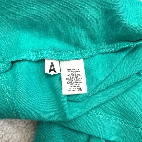 LOFT Teal Cotton Tank Top - Picture 4 of 4